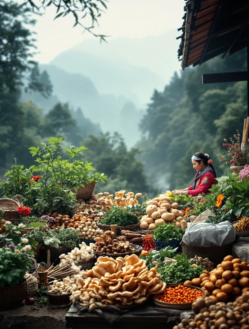 云南 · 山野风味 地方味道 海报 云南 · 山野风味 - 2024地方味道 高清海报
